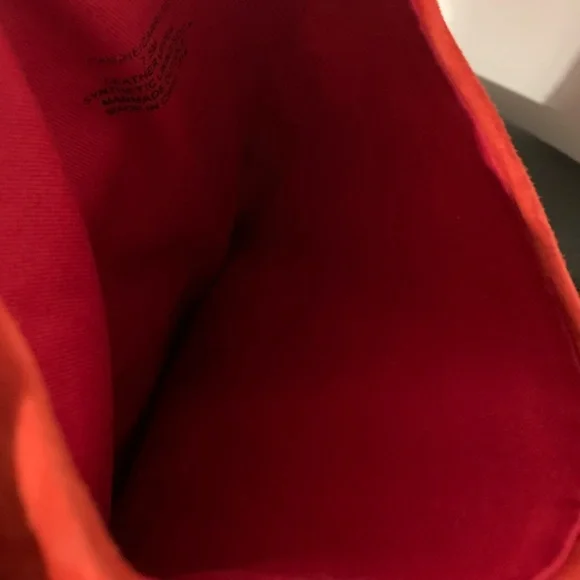 Vibrant Red Leather 5-inch Heeled Pointy Toe Boots Size 7.5 Valentine’s Day - Picture 4 of 12